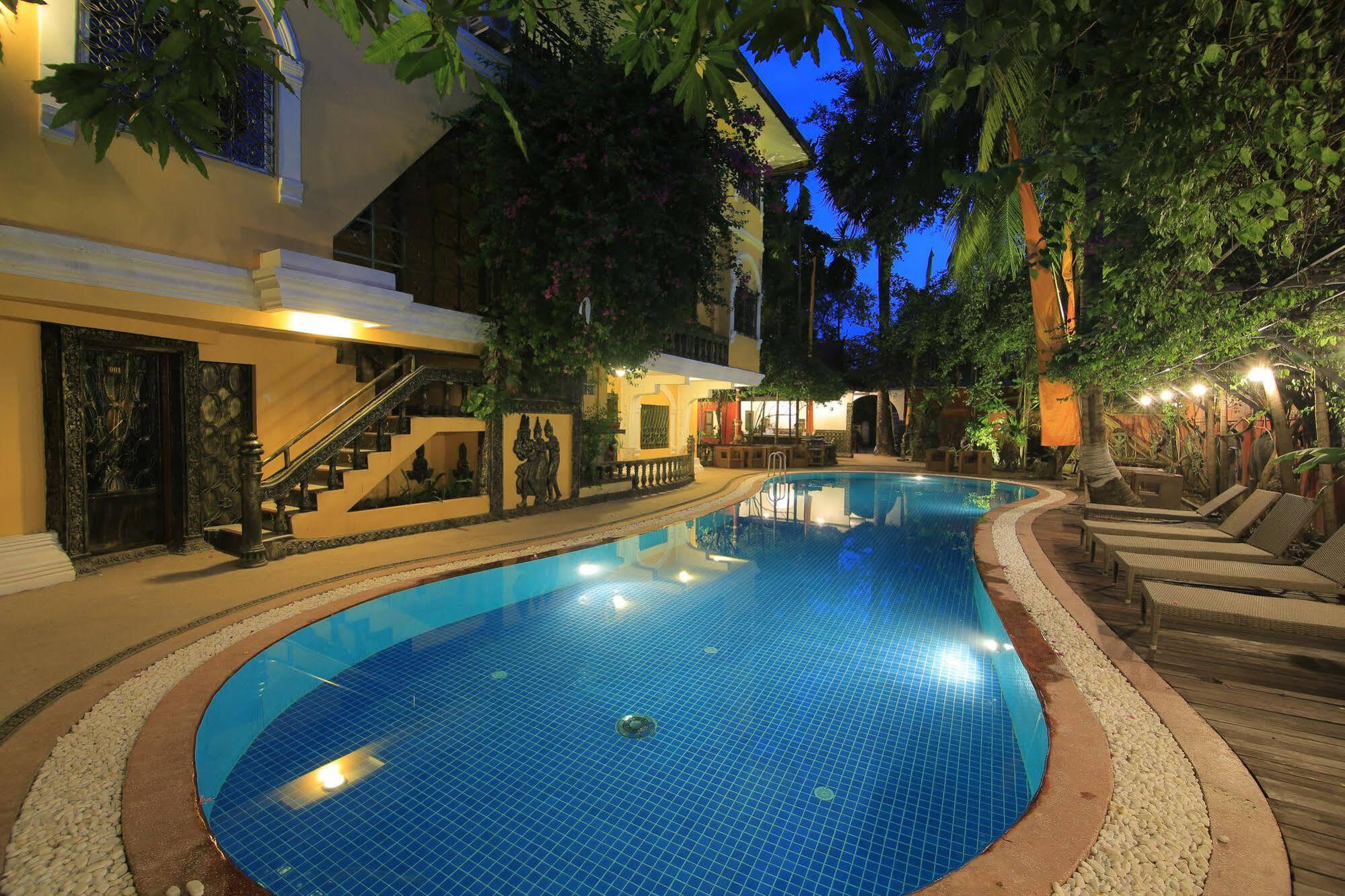 Bopha Siem Reap Boutique Hotel Exterior foto